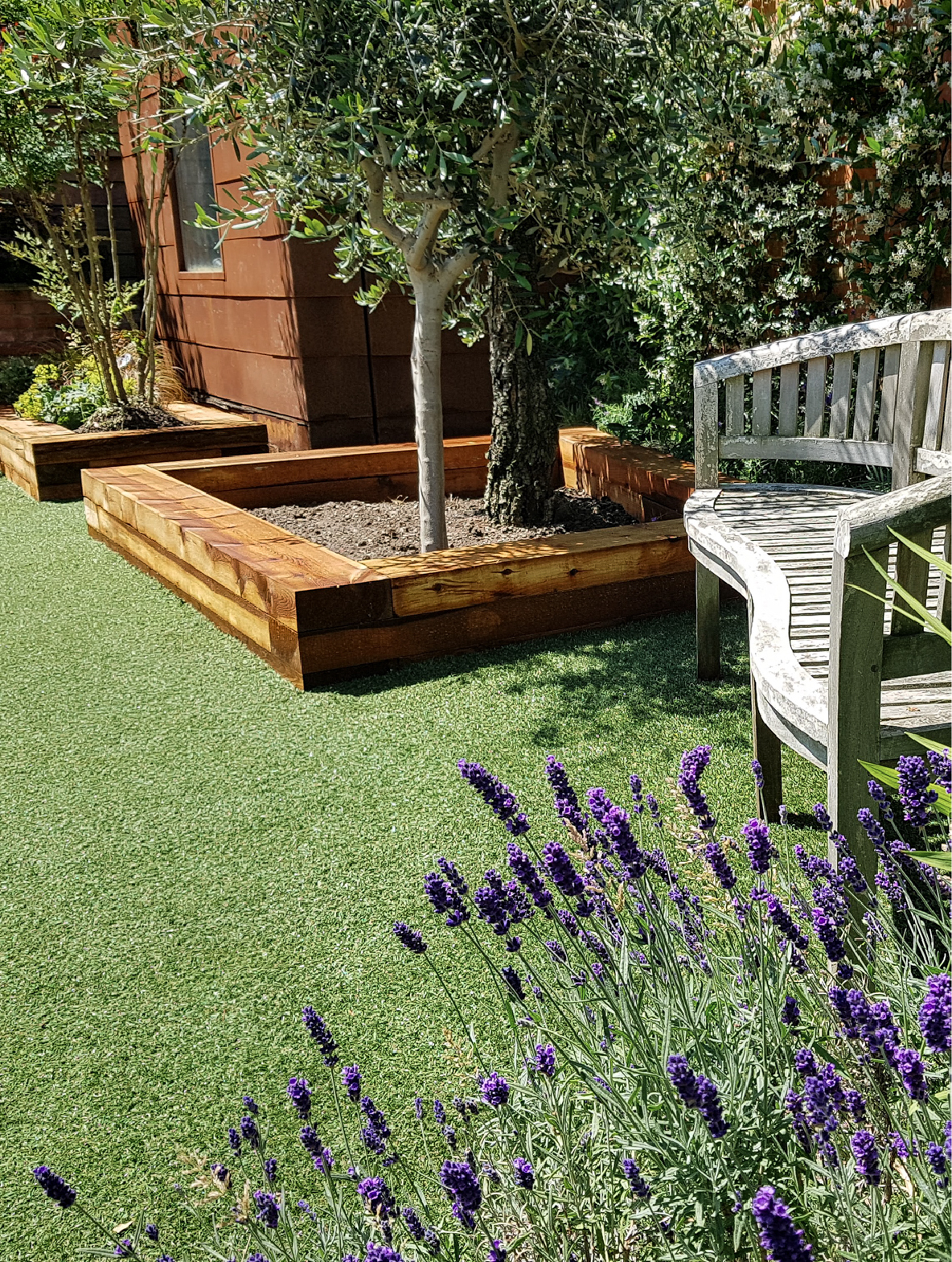 Expert garden landscaping showcasing specialized knowledge in outdoor space design and plant selection